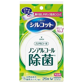 Amazon.co.jp: ユニ・チャーム シルコットノンアルコール除菌